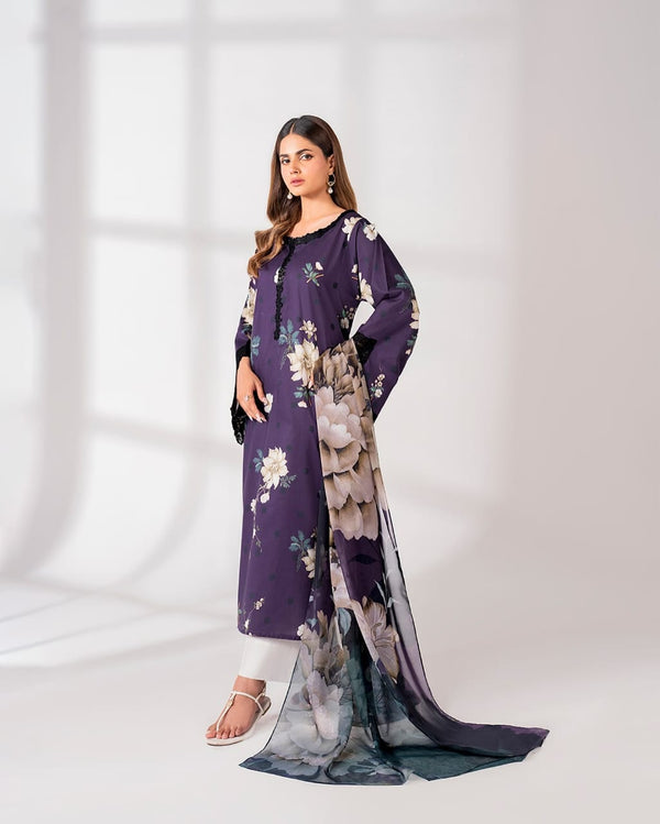 Iznik Khaddar Printed 3Pcs